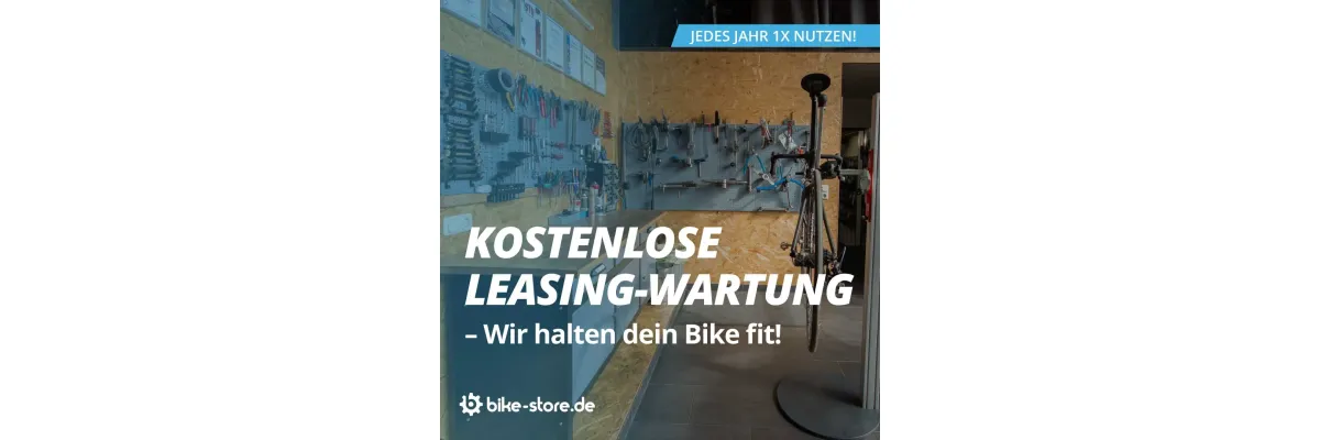 Kostenlose Leasing-Wartung – So bleibt dein Bike fit - Kostenlose Leasing-Wartung – Einmal pro Jahr nutzen