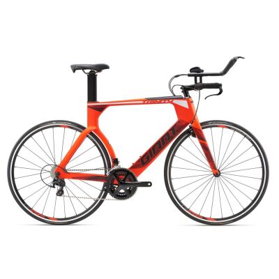 Giant Trinity Advanced Tri TT Bike 2018 | Neon Red