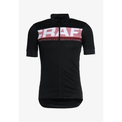 Craft Reel Jersey Black/Bright Red