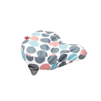 New Looxs SATTELBEZUG DOTS MULTI POLYESTER 26X23X7CM