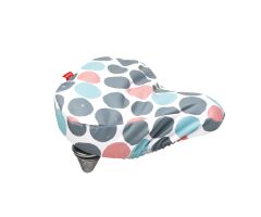 New Looxs SATTELBEZUG DOTS MULTI POLYESTER 26X23X7CM