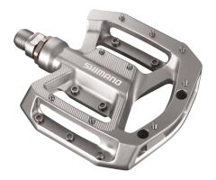 SHIMANO FLAT PEDAL PG-GR500 SILBER O.REFLEKTOREN