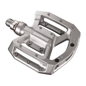 SHIMANO FLAT PEDAL PG-GR500 SILBER O.REFLEKTOREN