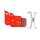 Cube Scheibenbremsbelag SRAM Red22/Force22/Rival22/S700/Level red