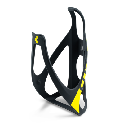 Cube Flaschenhalter HPP matt blacknflashyellow