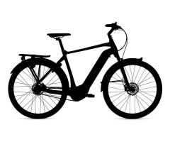 GIANT DAILYTOUR E+ 1 GTS E-Bike Trekking 2020 | Black