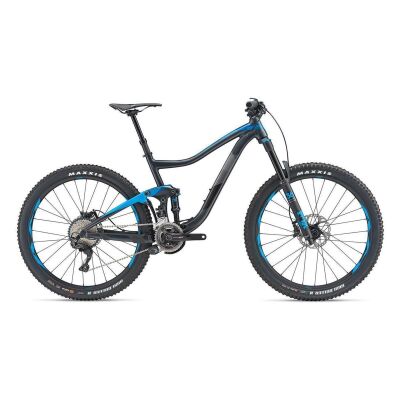 GIANT TRANCE 1.5 MTB Fully 2019 | Metallicblack-Vibrantblue Matt