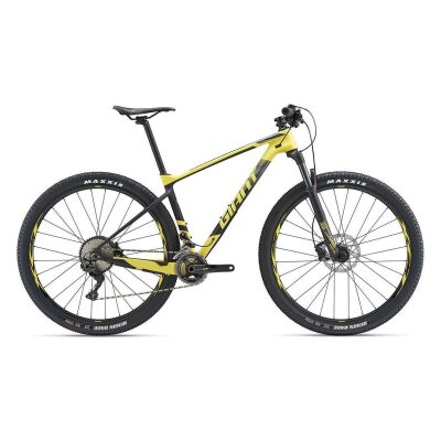 GIANT XTC ADVANCED 2 MTB Hardtail 2019 | Lemonyellow-Carbonblack Matt