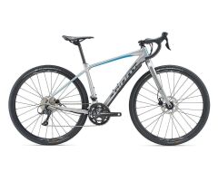 GIANT TOUGHROAD SLR GX 2 Cross/Adventure Bike 2019 | BrushAluminium-Blue-Grey Matt