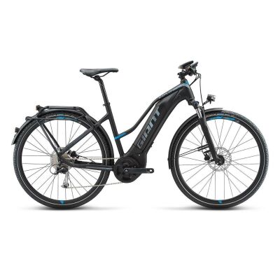 GIANT EXPLORE E+ 1 STA E-Bike Damen Trekkingrad 2019 | Black-Blue-Grey Matt | L