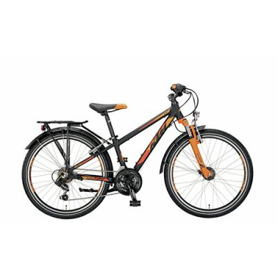 KTM WILD ONE 24.18 ATB Kinderrad 2019 | Black Matt+Orange