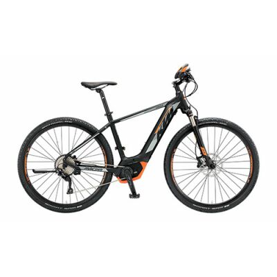 KTM MACINA CROSS 10 CX5 Herren E-Bike 2019 | Black Matt+Grey+Orange