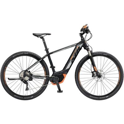 KTM MACINA CROSS 10 CX5 Damen E-Bike 2019 | Black Matt+Grey+Orange
