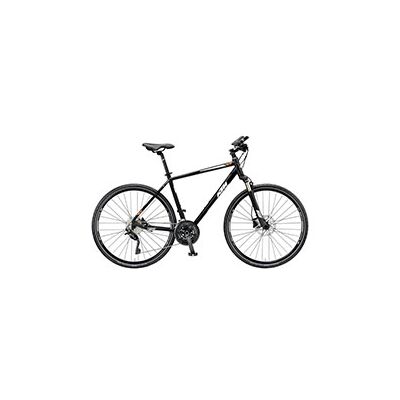 KTM ITERO CROSS Herren Crossrad 2019 | Black Matt+White+Orange