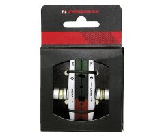 PROMAX Bremsbelag für V-Brakes dreifarbig