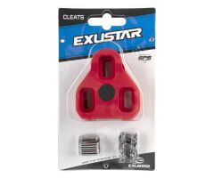 EXUSTAR Pedal Schuhplatten E-ARC10 rot