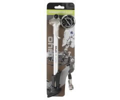 GIYO Federbeinpumpe mit Manometer bis 21 bar
