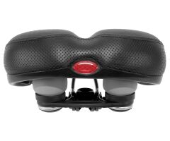 VELO Sattel "SAFETY" schwarz