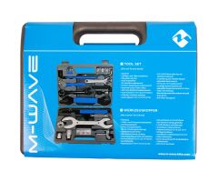M-WAVE Werkzeugkoffer 43 teilig
