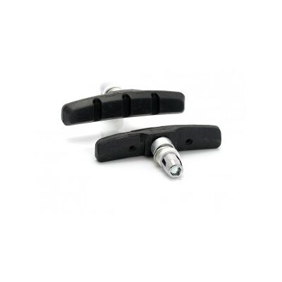 XLC V-Brake Bremsschuhe BS-V01 | 2er Set, 70mm, schwarz