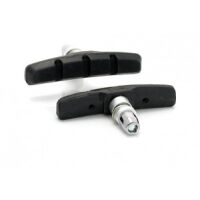 XLC V-Brake Bremsschuhe BS-V01 | 2er Set, 70mm, schwarz