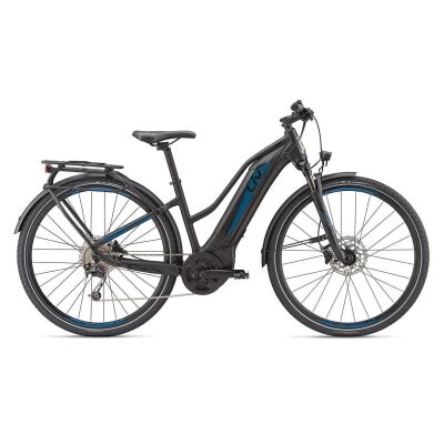 Liv Amiti-E+ 1 E-Bike Trekking 2019 | Black-Chameleonblue Matt-Gloss