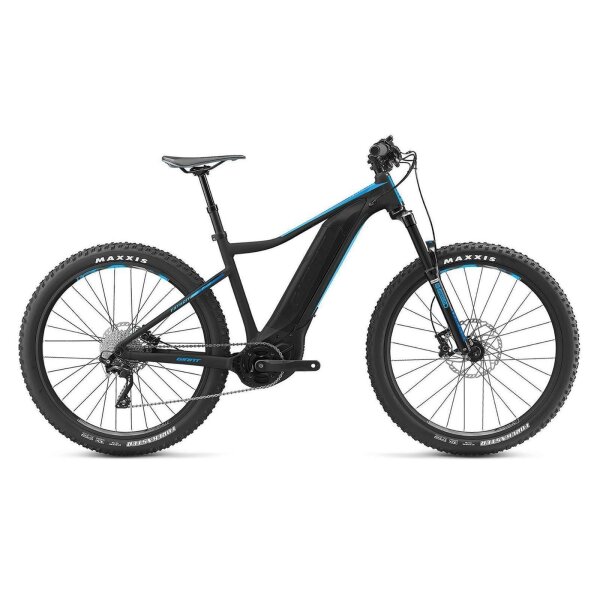 Giant Fathom E+ 2 E-Bike Hardtail 2019 | Black-Blue Matt