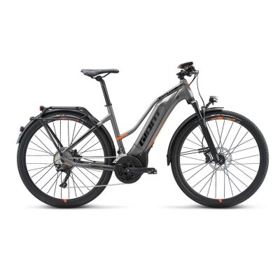 Giant Explore E+ 0 STA E-Bike Damen Trekkingrad 2019 | Grey-Orange-Black Matt