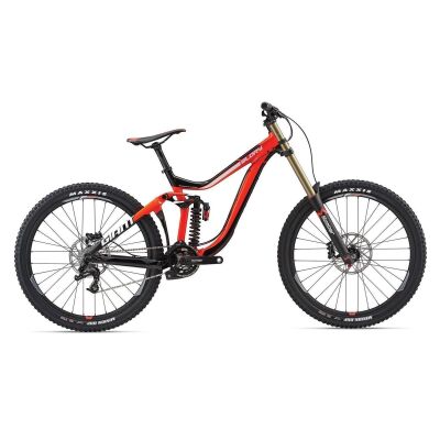 Giant Glory 2 MTB Fully 2019 | Neonred-Black-White