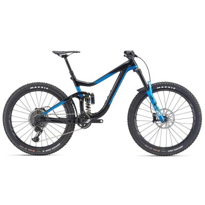 Giant Reign Advanced 0 MTB Fully 2019 | Carbonblack-Metallicblue