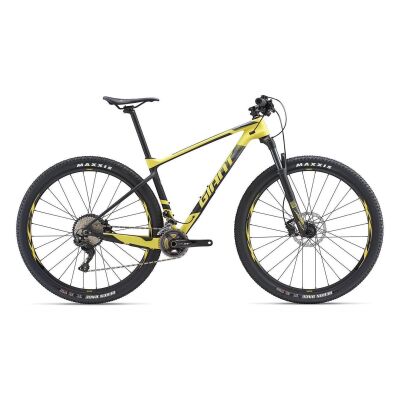 Giant XTC Advanced 2 MTB Hardtail 2019 | Lemonyellow-Carbonblack Matt
