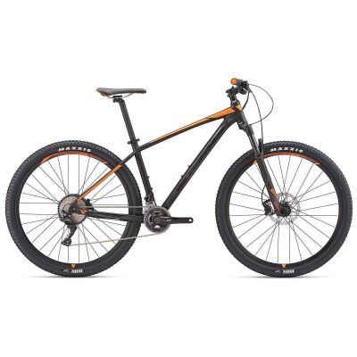 Giant Terrago 2 MTB Hardtail 2019 | Metallicblack-Neonorange Matt-Gloss