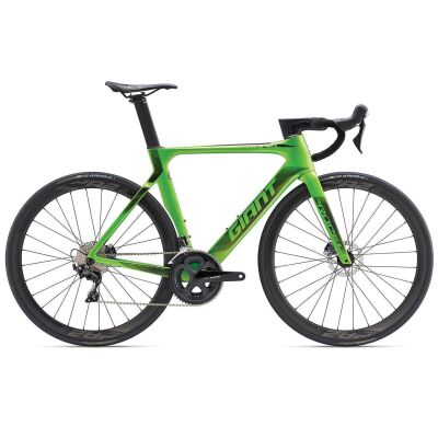 Giant Propel Advanced 2 Disc Aero-Rennrad 2019 | Metallicgreen-Black