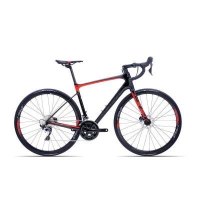 Giant Defy Advanced 1 Endurance-Rennrad 2019 | Carbonblack-Red Matt-Gloss