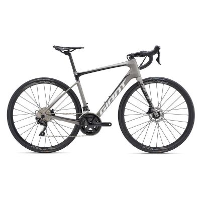Giant Defy Advanced 2 Endurance-Rennrad 2019 | Grey-Black-White Matt-Gloss