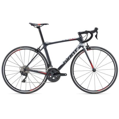 Giant TCR Advanced 2 Rennrad 2019 | Metallicblack-Silver Matt | XL