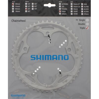 Shimano KETTENBLATT 50Z SILBER FC-3403