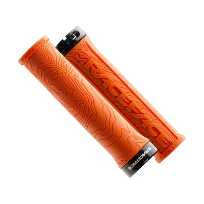 Race Face GRIP HALF NELSON W/LOCK ORANGE