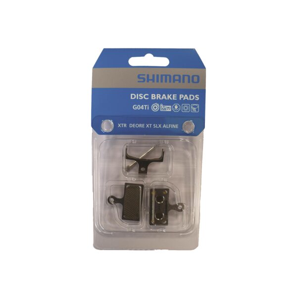 Shimano BREMSBELAG-METAL G04TI MIT FED