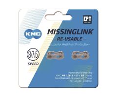 Missinglink KMC 7/8R EPT Silber 2 Stück, für...