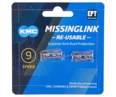 Missinglink KMC 9R Silber EPT 2 Stück f. Ketten...