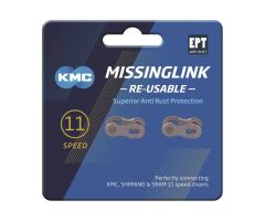 Missinglink KMC 11R EPT Silber 2 Stück f. Ketten...