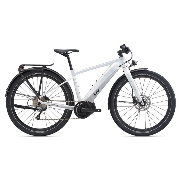 Liv Thrive E+ EX Pro E-Bike Commuter 2020 | Rainbowwhite / Silvergrey Satin