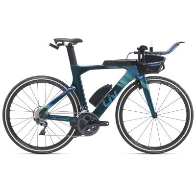 Liv Avow Advanced Pro 2 Damen-Triathlon-Rad 2020 | Chameleon Blue