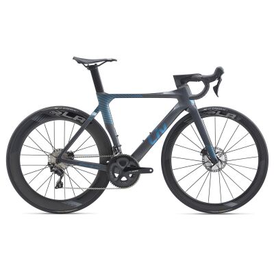 Liv Enviliv Advanced Pro 2 Damen-Aero-Rennrad 2020 | Charcoalgrey / Chameleon Blue