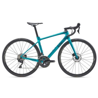 Liv Langma Advanced 2 Disc Damen-Aero-Rennrad 2020 | Jade Teal / Solidblack