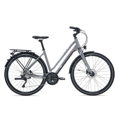Liv Allure RS 2 Damen Trekkingrad 2020 | Titaniumgrey / Reflectiveorange Satin