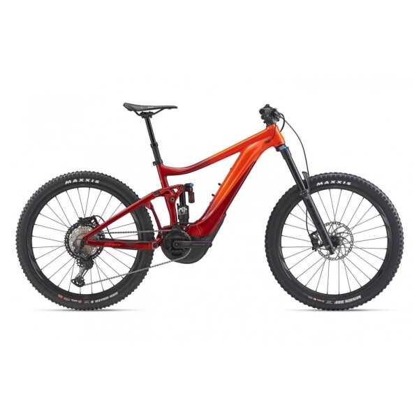 GIANT Reign E+ 1 Pro PWR6 E-Bike Fully 2021 | Neonred / Metallicred