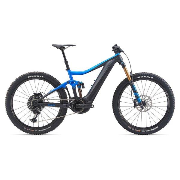 GIANT Trance E+ 0 Pro PWR6 E-Bike Fully 2020 | Metallicblue / Coreblack Gloss-Matt