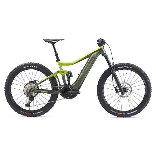 GIANT Trance E+ 1 Pro E-Bike Fully 2020 | Acidyellow / Armygreen